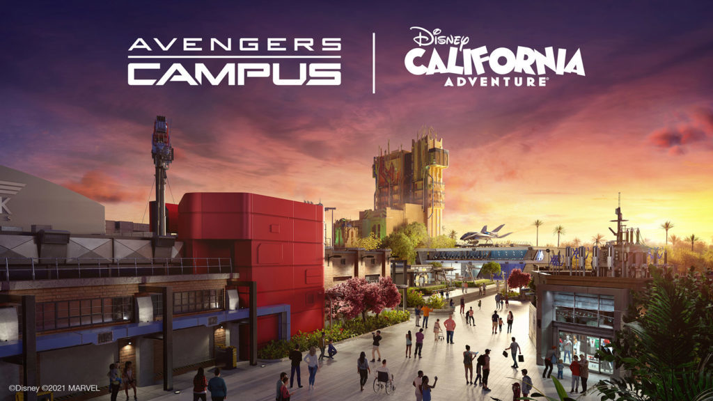 Disney California Adventure Park Pavilions